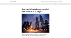 Desktop Screenshot of emalaysiatravel.com
